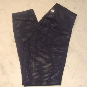 EUC size 2 Lululemon Wunder Train 23” leggings black